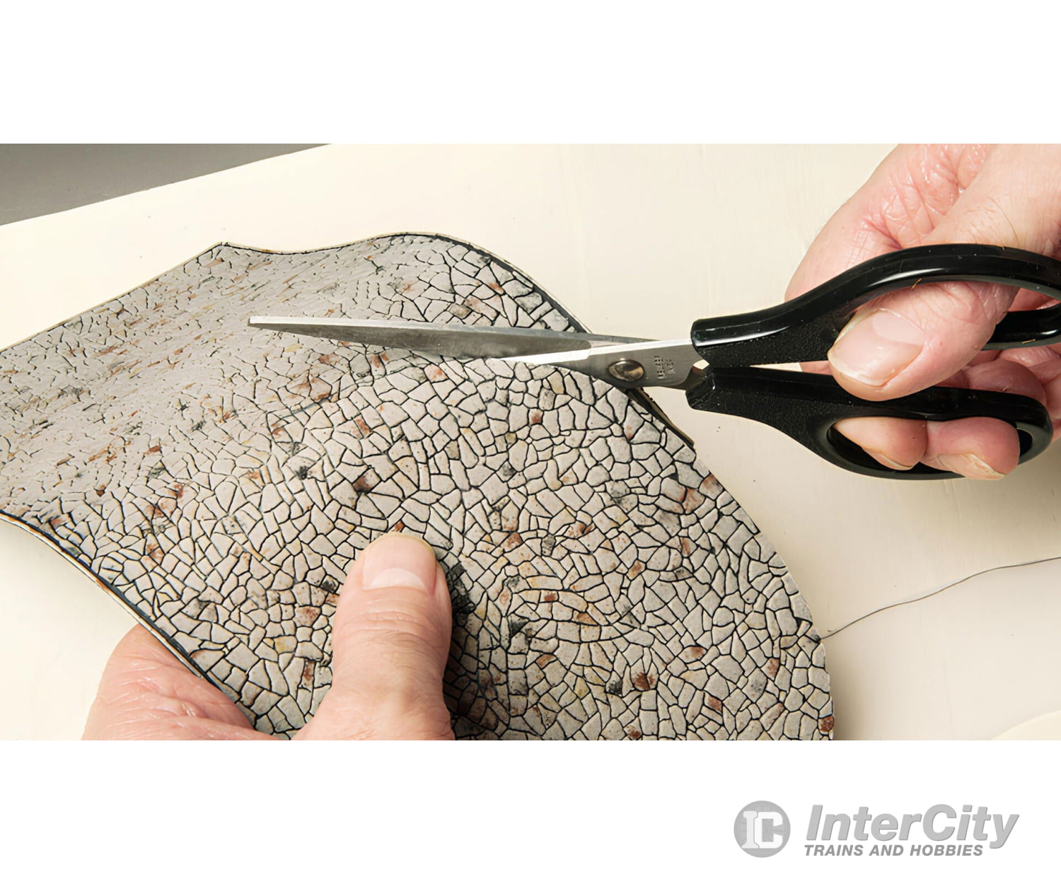 Noch 60365 HO 3D Structured Sheet ’Flagstones’ Roads and Streets