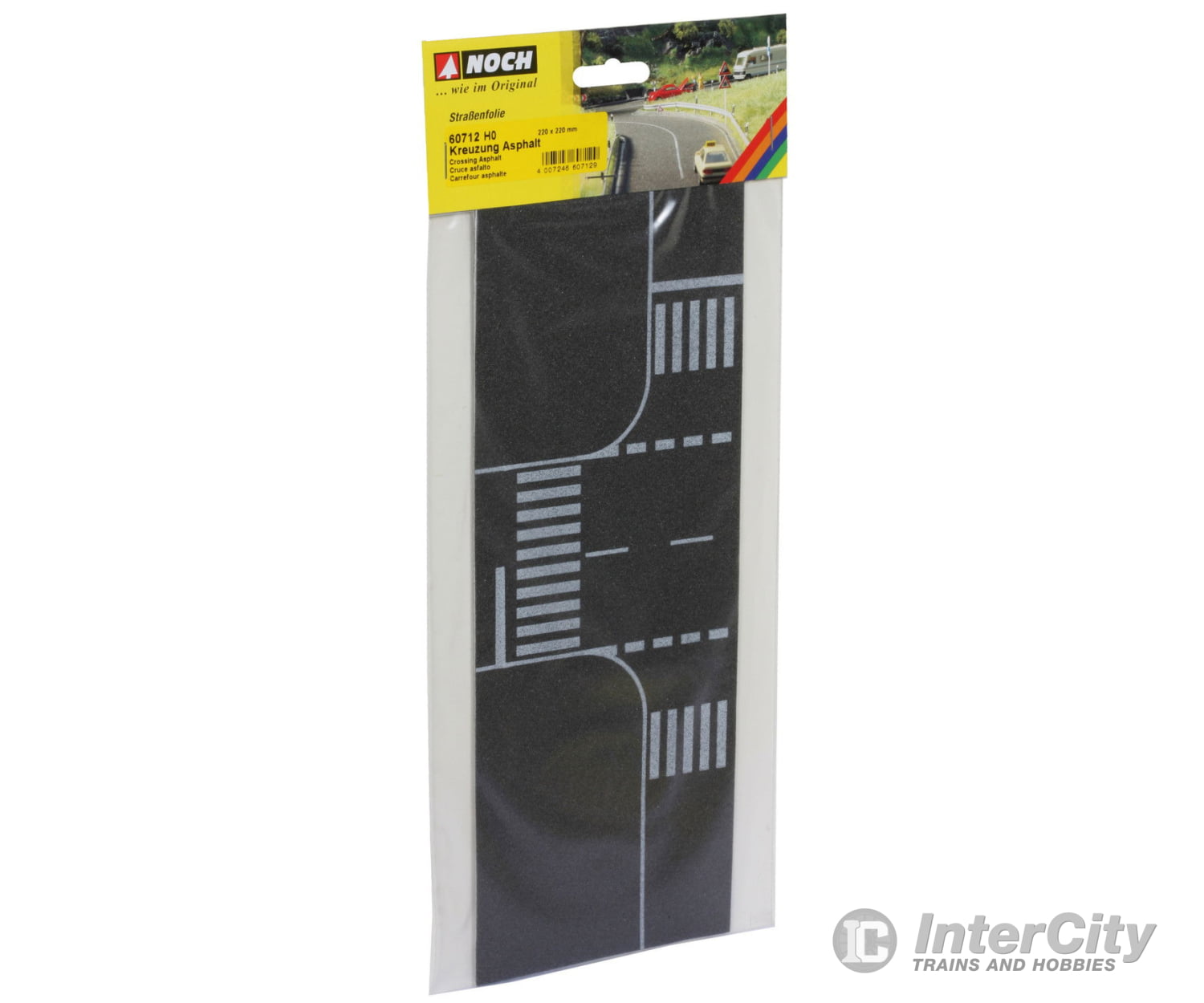 Noch 60712 HO Crossroads Asphalt Roads and Streets