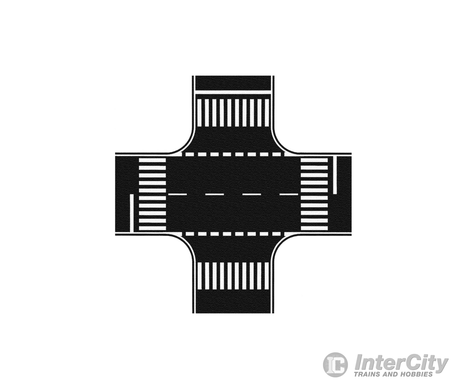 Noch 60712 HO Crossroads Asphalt Roads and Streets