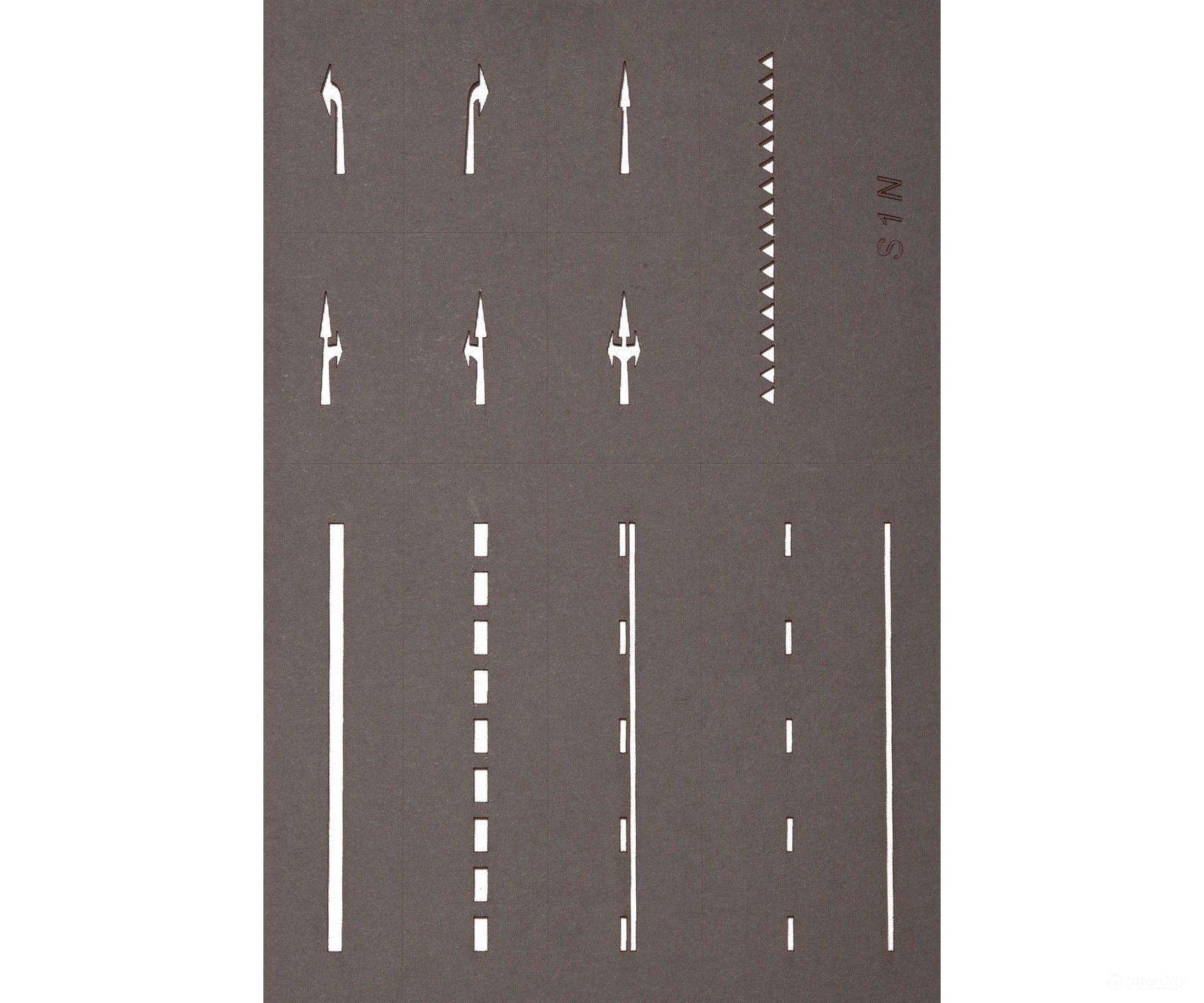 Noch 60740 HO TT N Starter Set Street Markings Roads and Streets