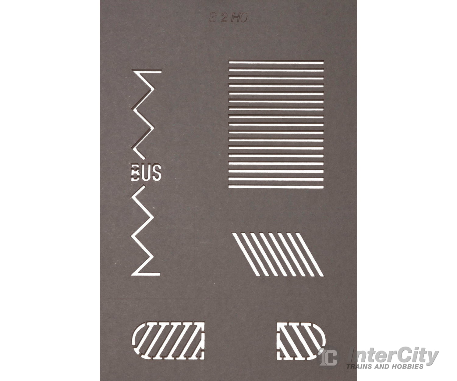 Noch 60745 HO Road Marking Stencils Roads and Streets