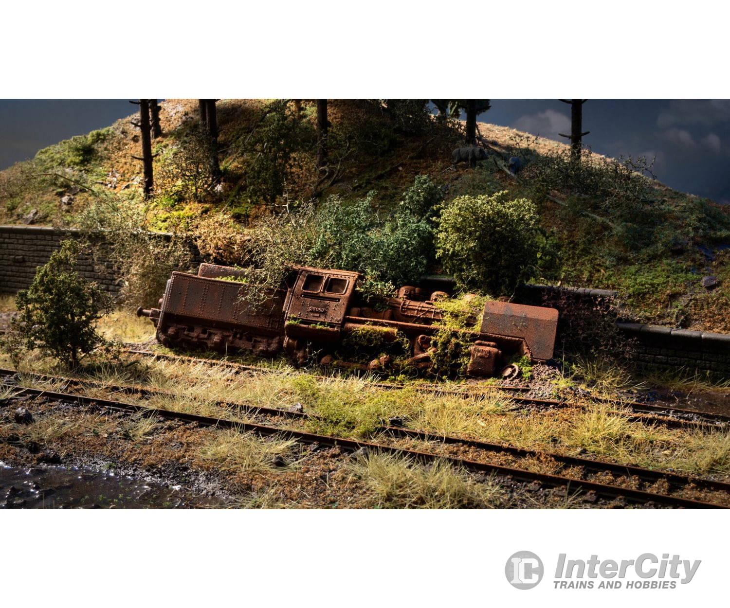 Noch 60763 HO Abandoned Place ’Locomotive’ Other Scenery