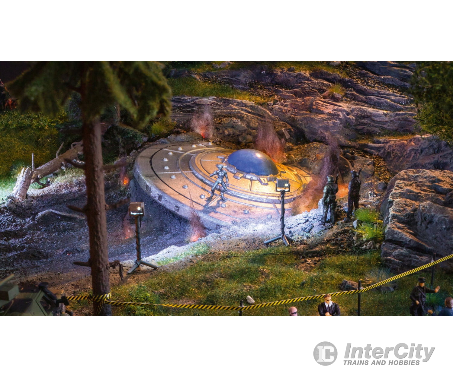 Noch 60765 HO TT N UFO Crash Other Scenery