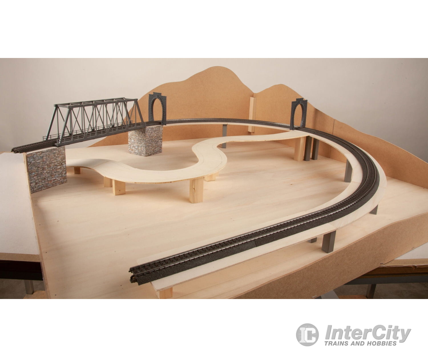 Noch 60804 HO Starter Set Model Railway Layout Construction Landform Building