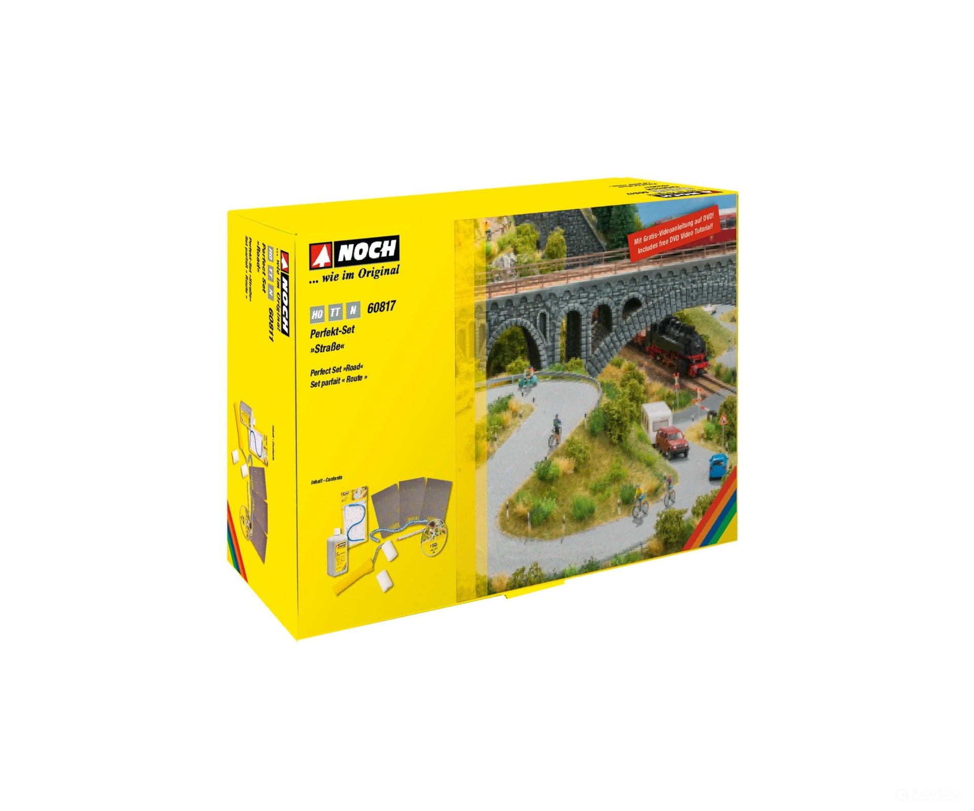 Noch 60817 HO TT N Perfect Set ’Road’ Landform Building
