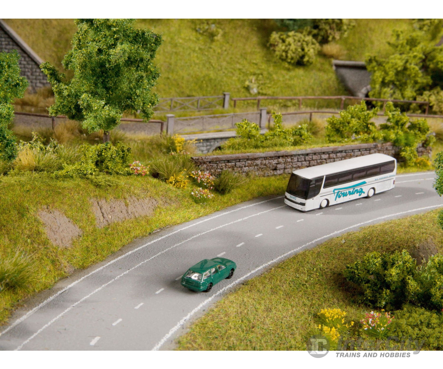 Noch 60817 HO TT N Perfect Set ’Road’ Landform Building