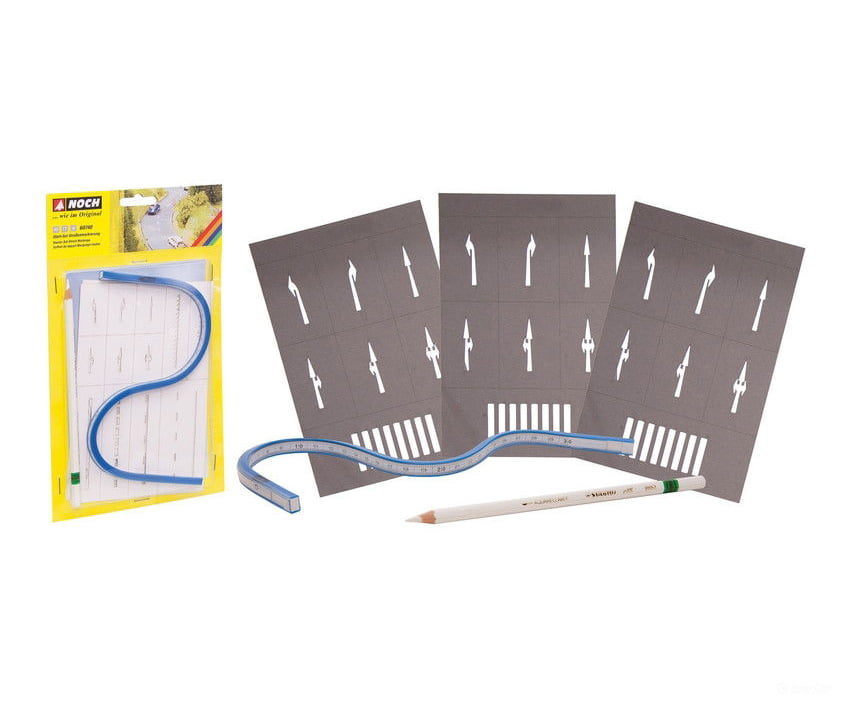 Noch 60817 HO TT N Perfect Set ’Road’ Landform Building