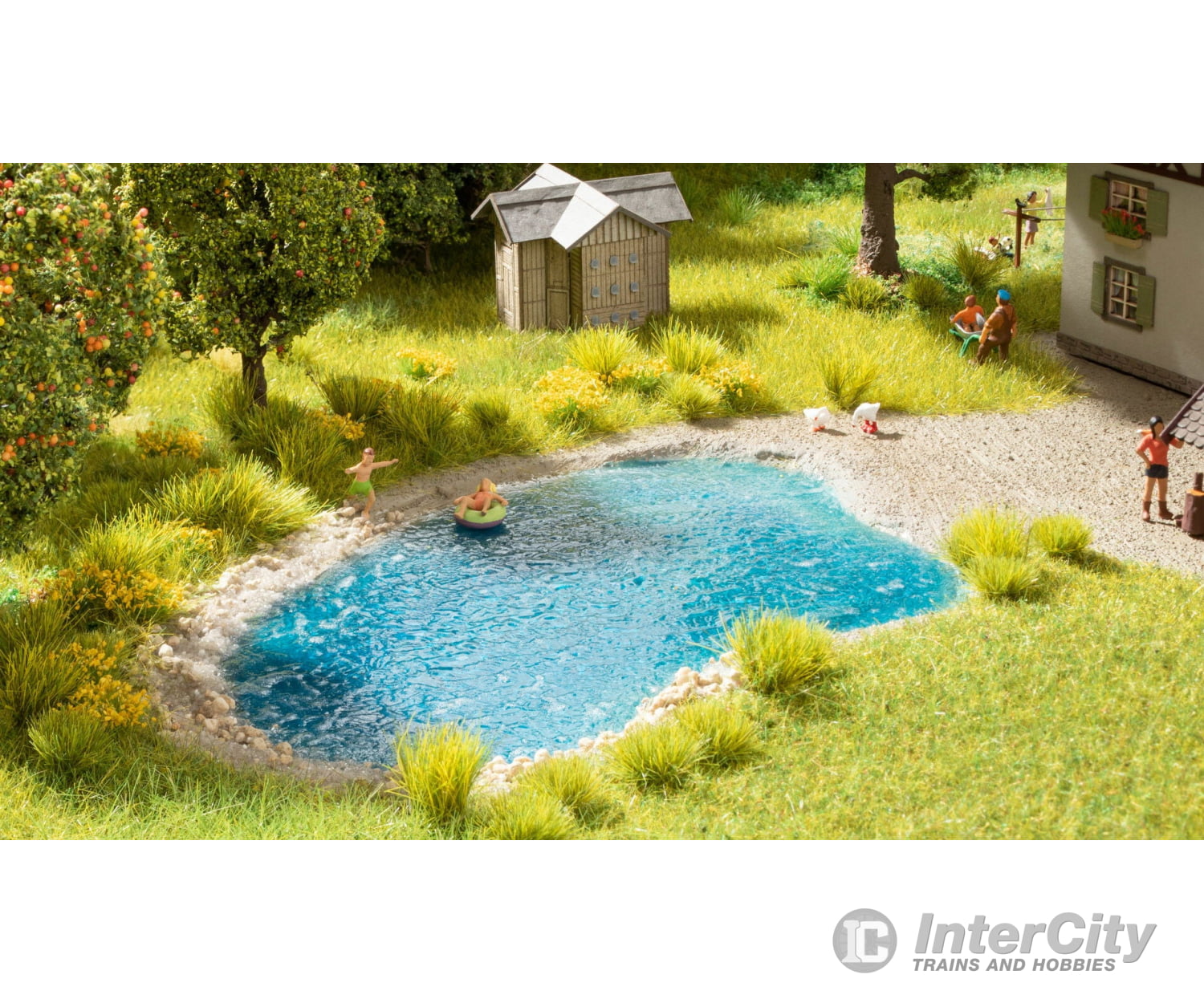 Noch 60852 Lake film transparent Landform Building