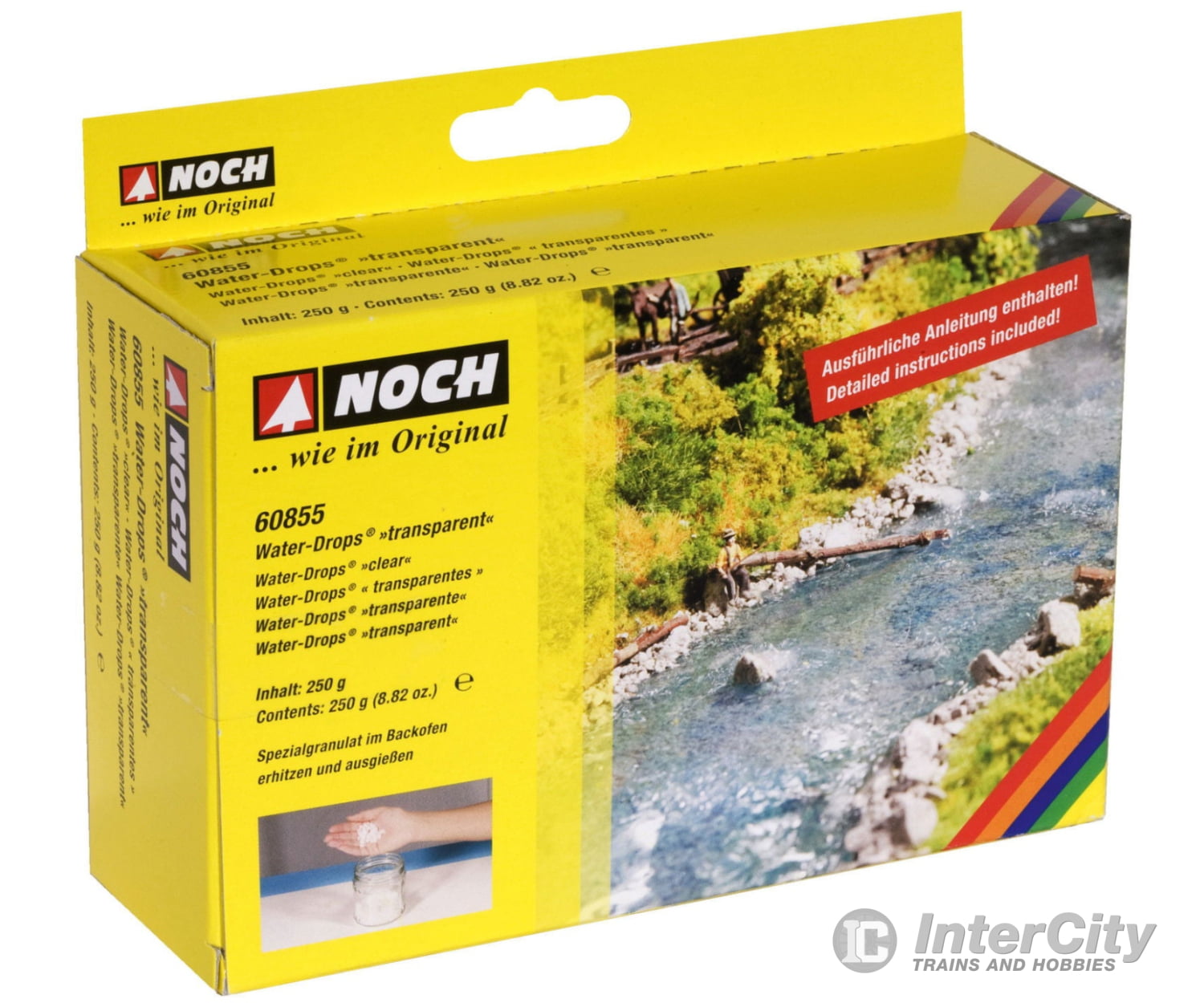 Noch 60855 Water-Drops ’transparent’ Other Scenery