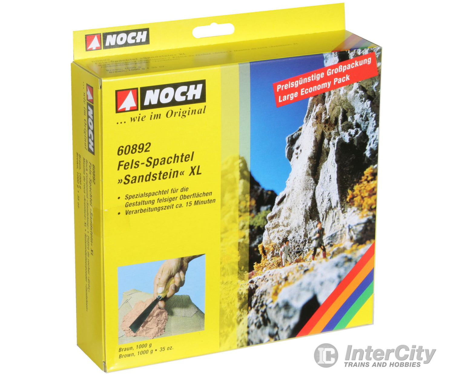 Noch 60892 Spackle-Compound XL ’Sandstone’ Rocks & Landforms