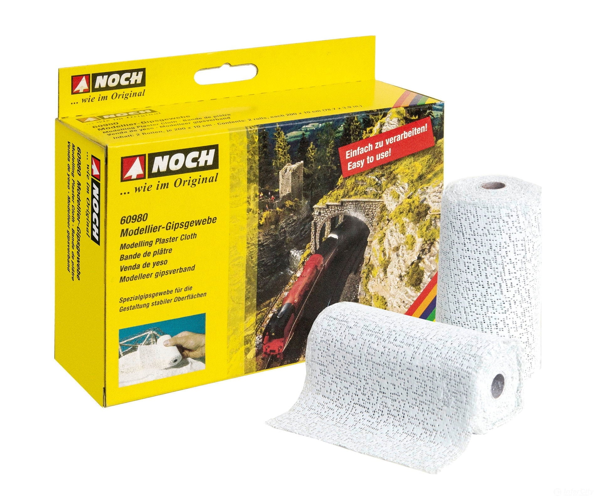 Noch 60980 HO N Z Modelling Plaster Cloth Landform Building