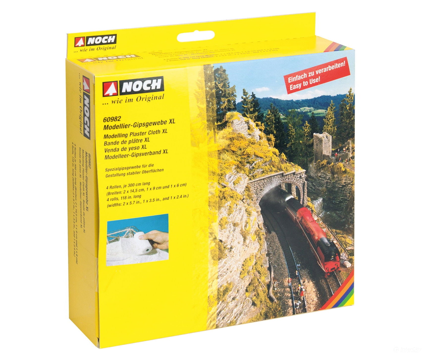 Noch 60982 Modelling Plaster Cloth XL Landform Building