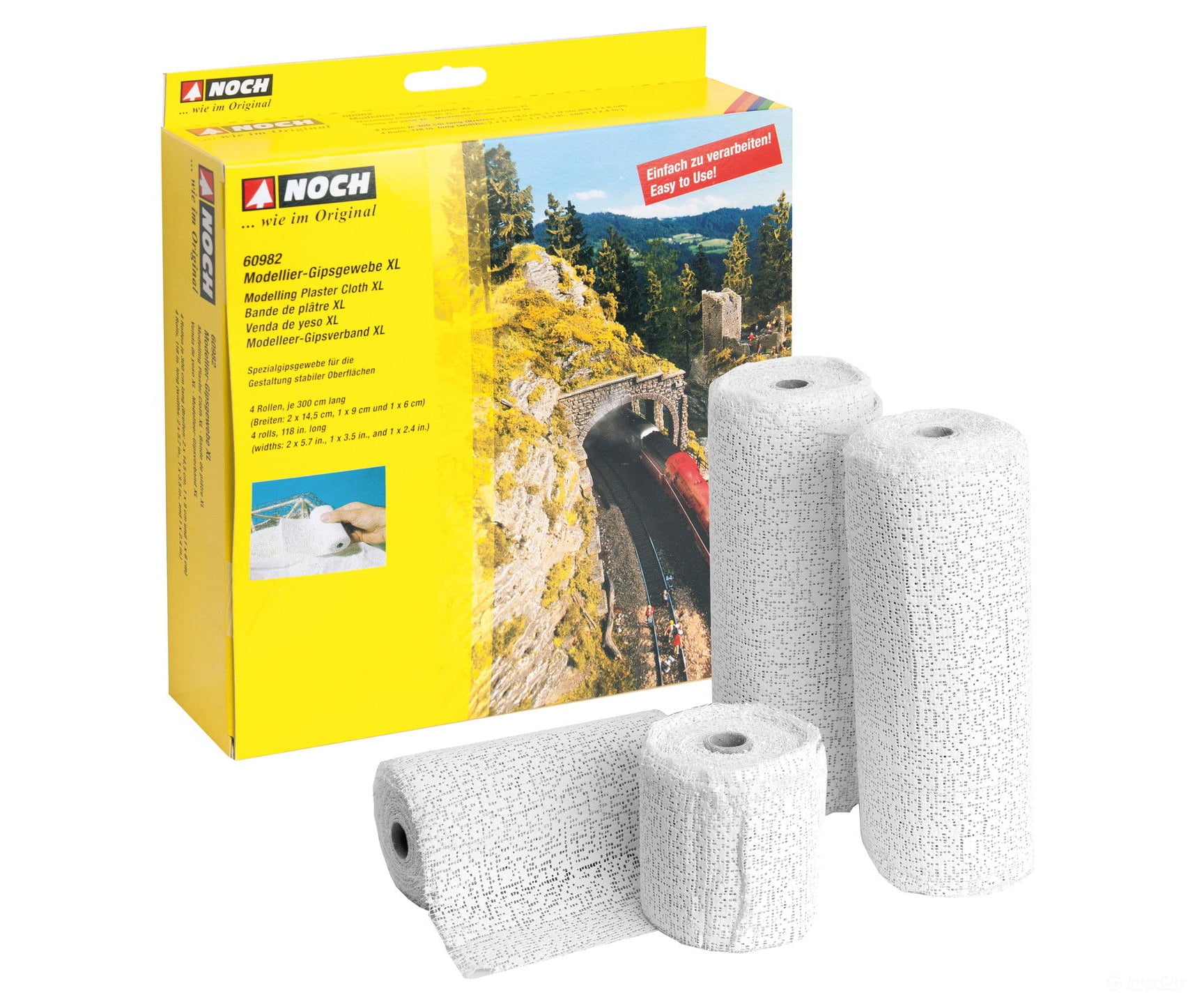 Noch 60982 Modelling Plaster Cloth XL Landform Building