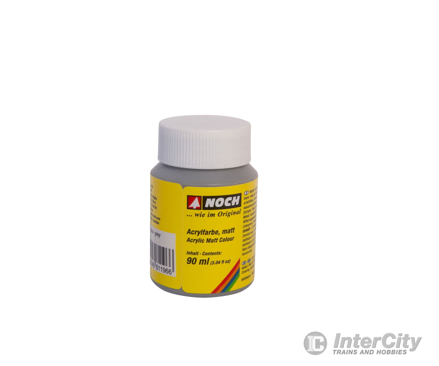 Noch 61196 HO N Z Acrylic Paint Matte Grey Paints