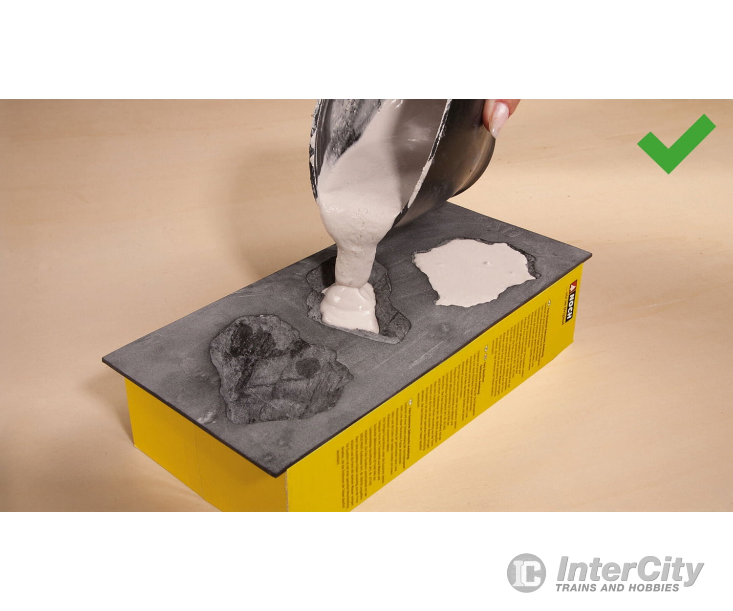 Noch 61231 Rock Casting Mould ’Alpspitze’ Rocks & Landforms