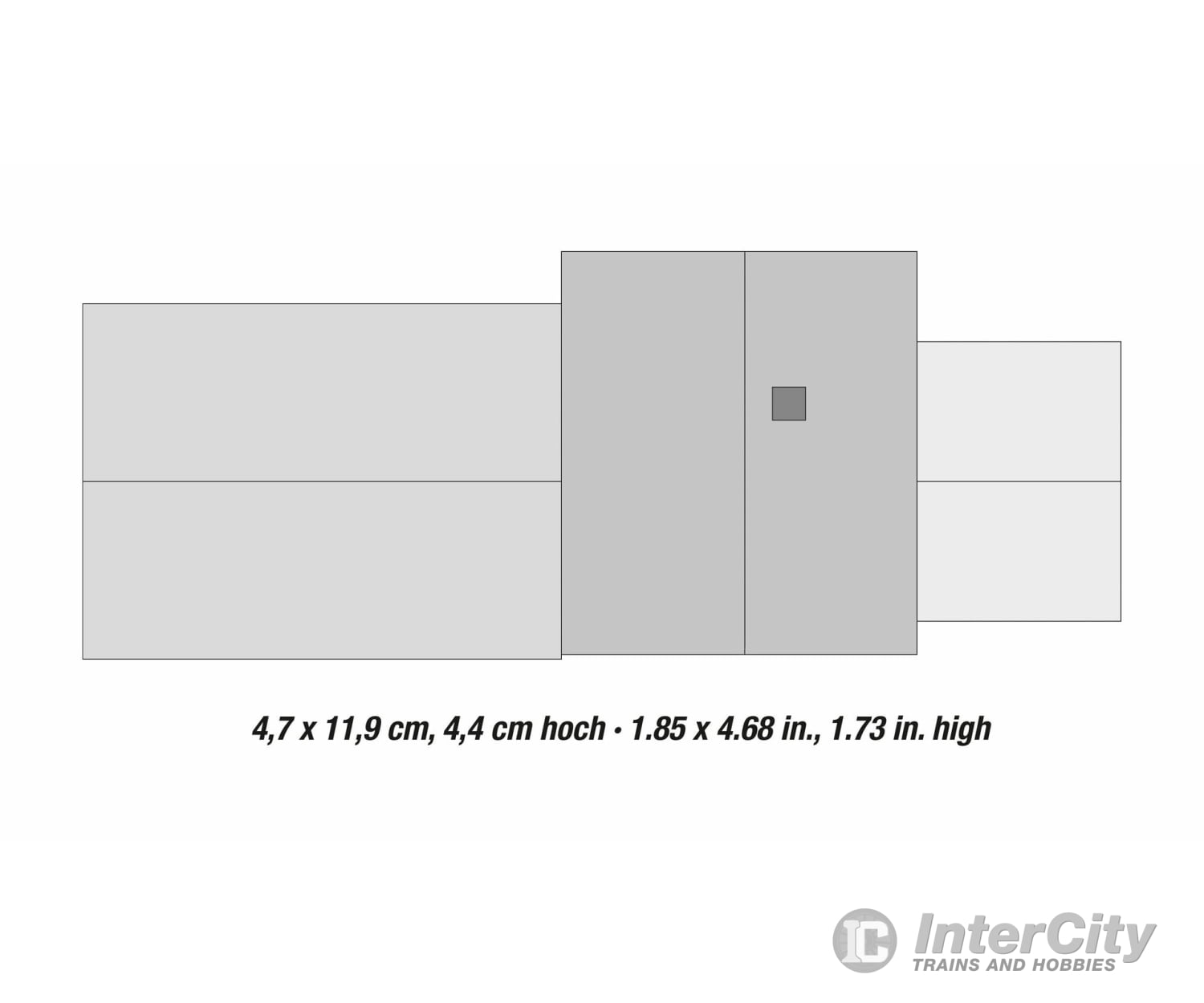 Noch 63001 N Train Stop ’Amtzell’ Structures