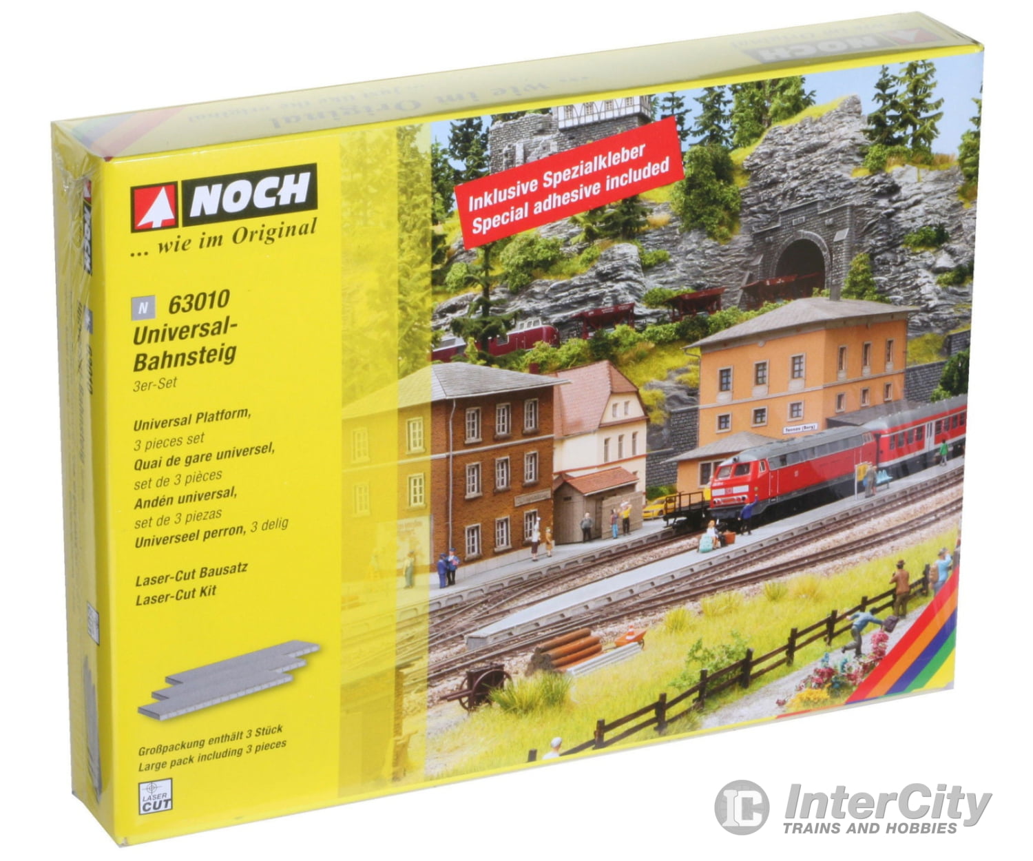 Noch 63010 N Universal Platform 3-Piece Set Structures