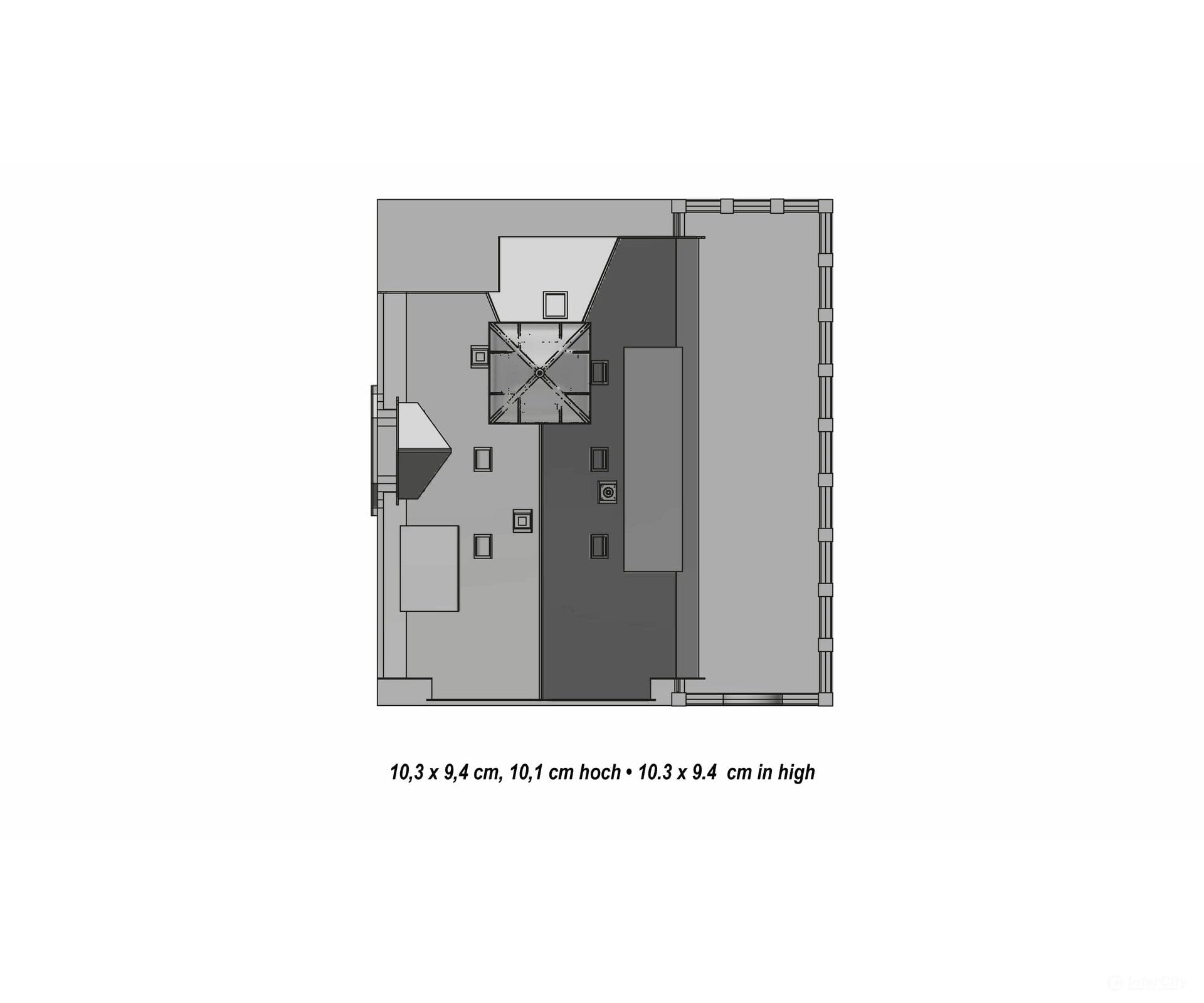 Noch 63401 N Tavern with Beer Garden Structures