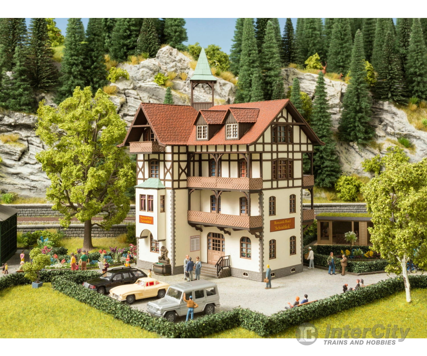 Noch 63407 N Romantic hotel ’Schönblick’ Structures