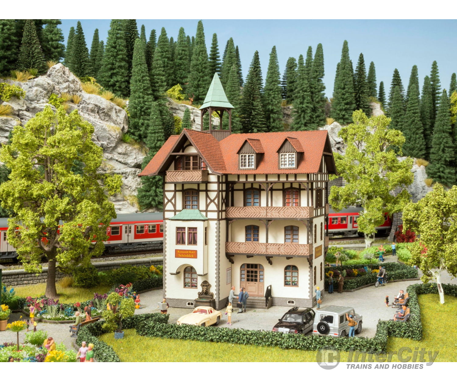 Noch 63407 N Romantic hotel ’Schönblick’ Structures