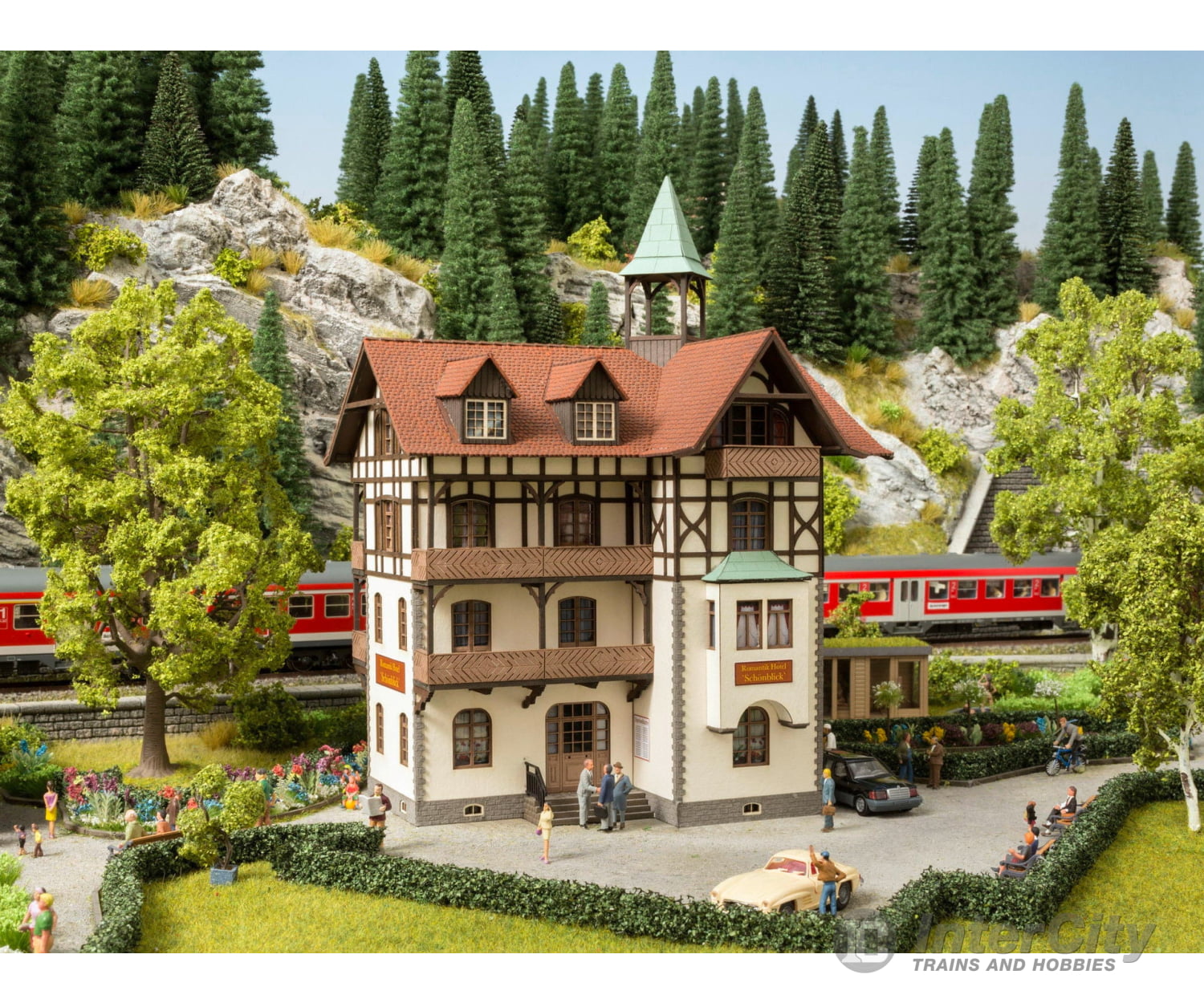 Noch 63407 N Romantic hotel ’Schönblick’ Structures