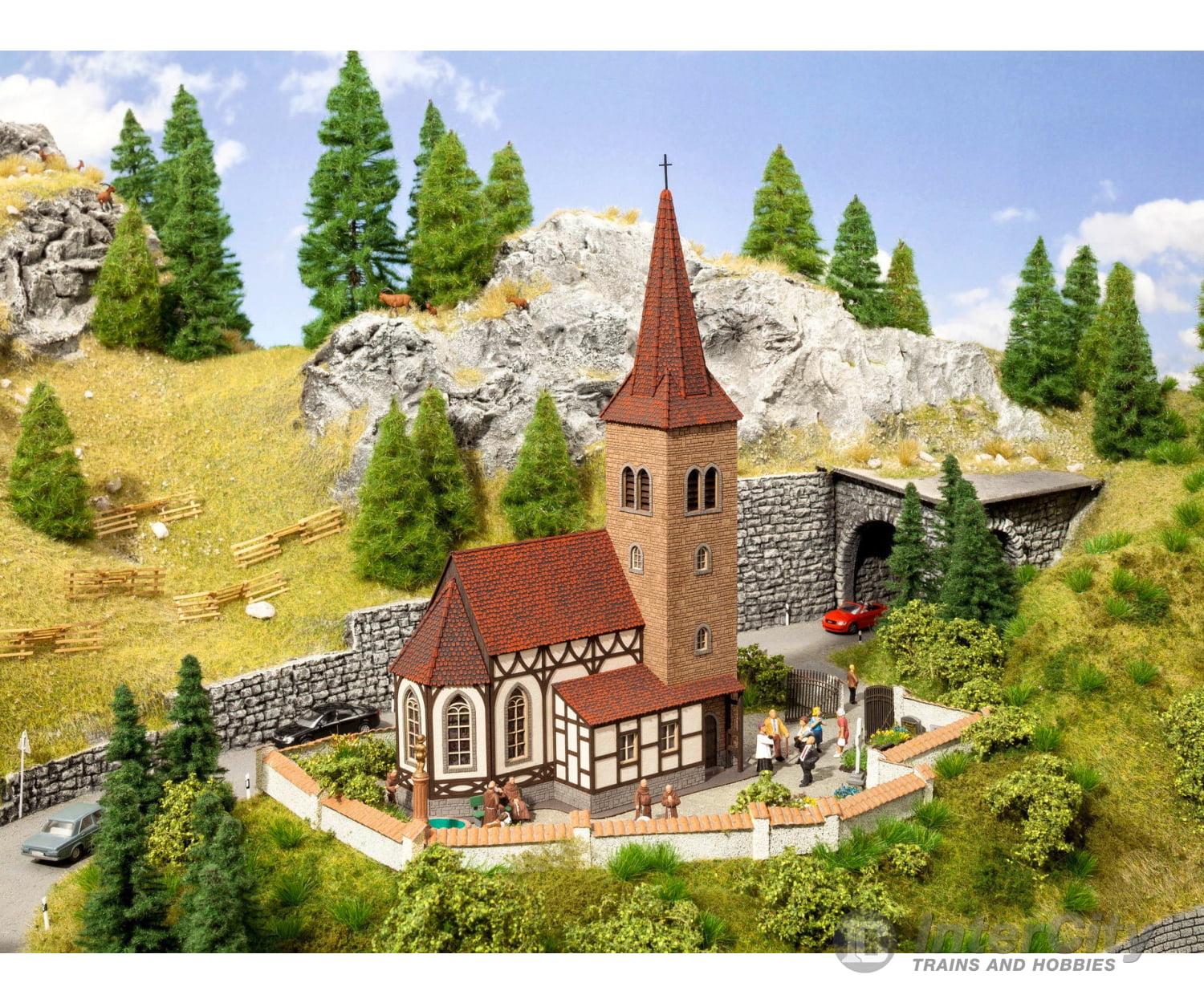 Noch 63906 N Church ’St George’ with micro-sound Bell Ringing Structures
