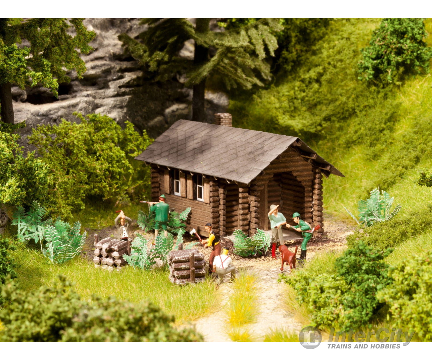 Noch 65606 HO Themed Set ’Forest Hut’ Structures