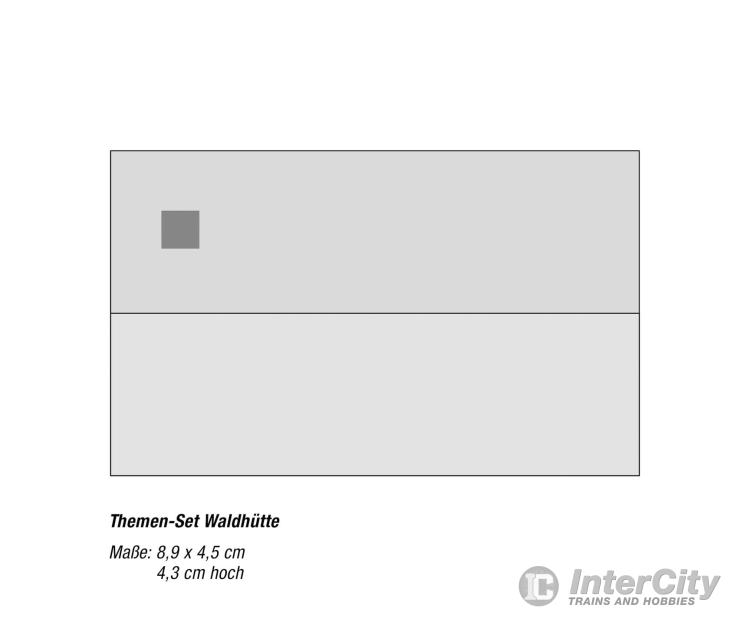 Noch 65606 HO Themed Set ’Forest Hut’ Structures