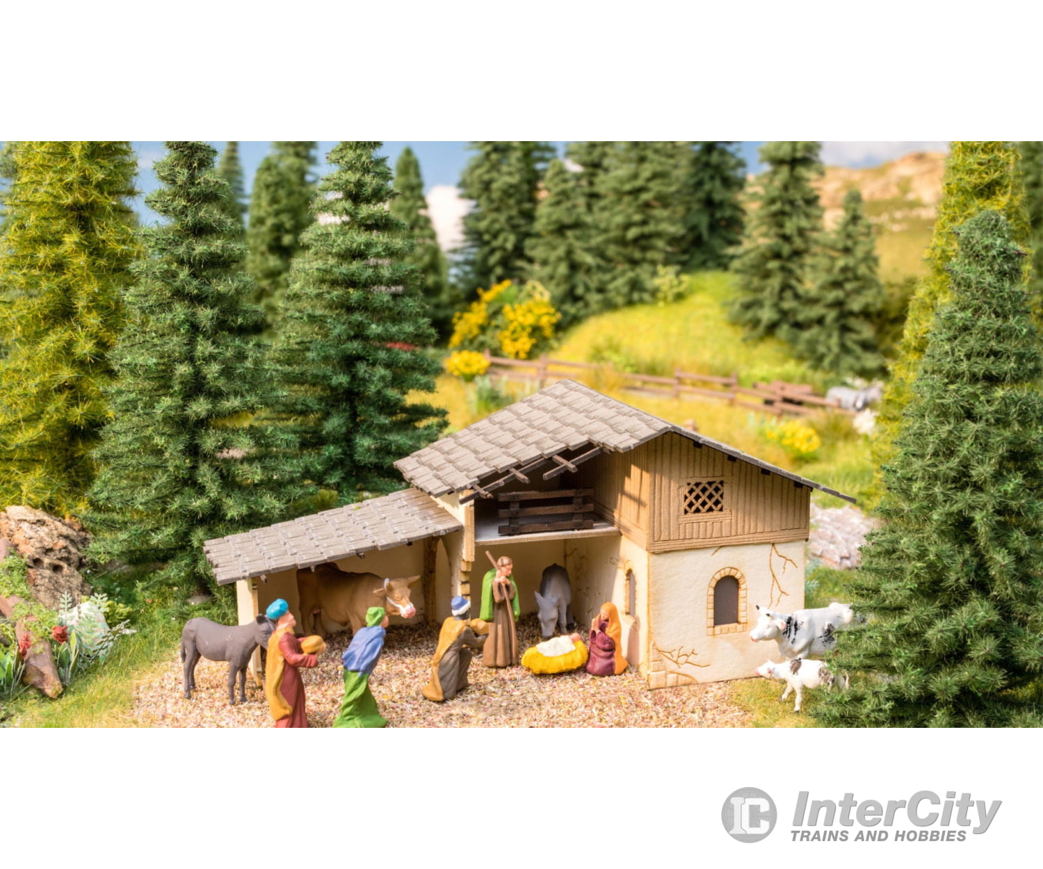 Noch 65620 HO Themed Set ’Nativity Scene’ Structures