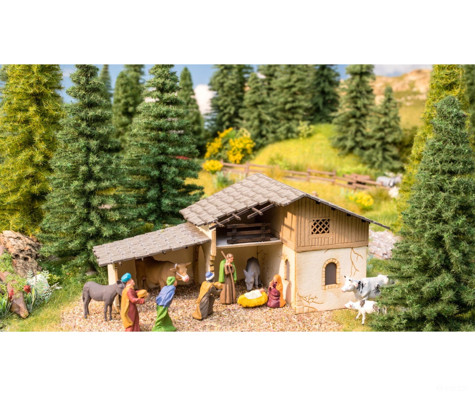 Noch 65620 HO Themed Set ’Nativity Scene’ Structures