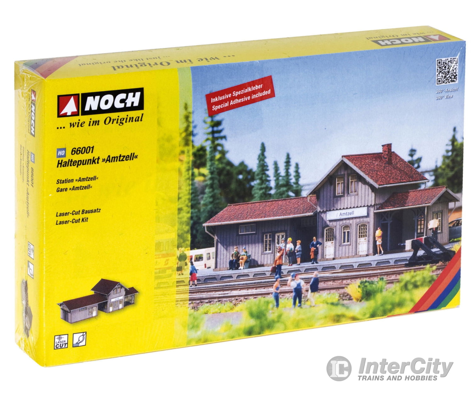 Noch 66001 HO Train Stop ’Amtzell’ Structures