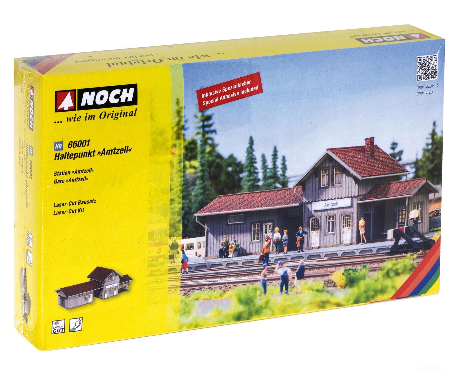 Noch 66001 HO Train Stop ’Amtzell’ Structures