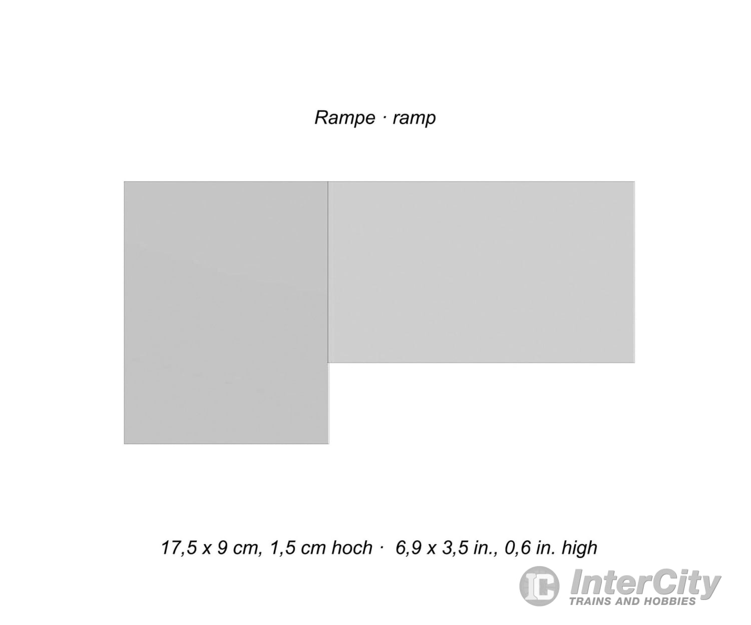 Noch 66007 HO Station ’honau’ Structures