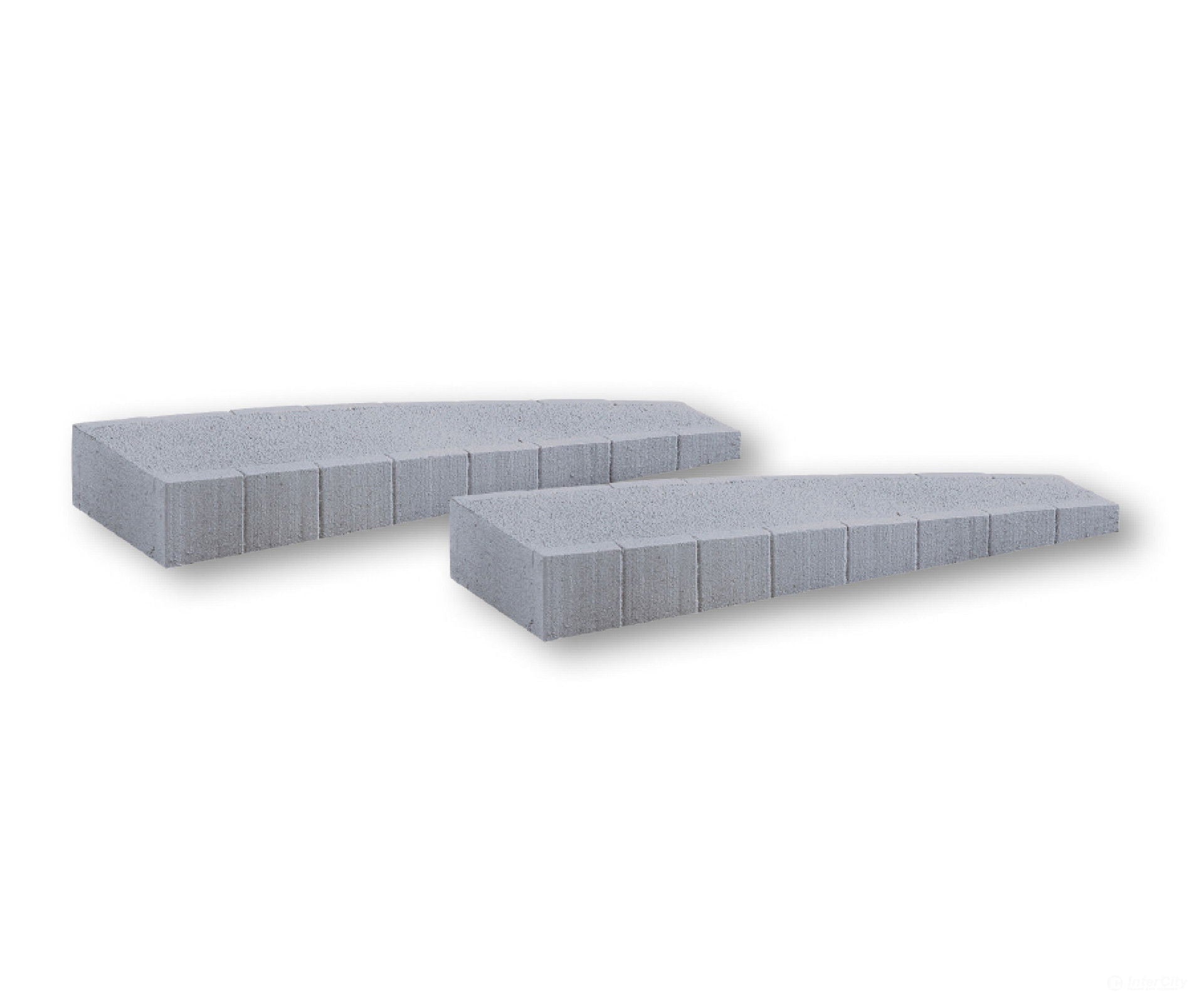 Noch 66018 HO Platform Era III – IV Curved Ends Structures