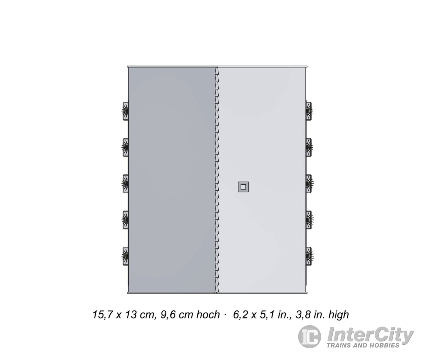 Noch 66405 HO Guesthouse ’Edelweiss’ Structures