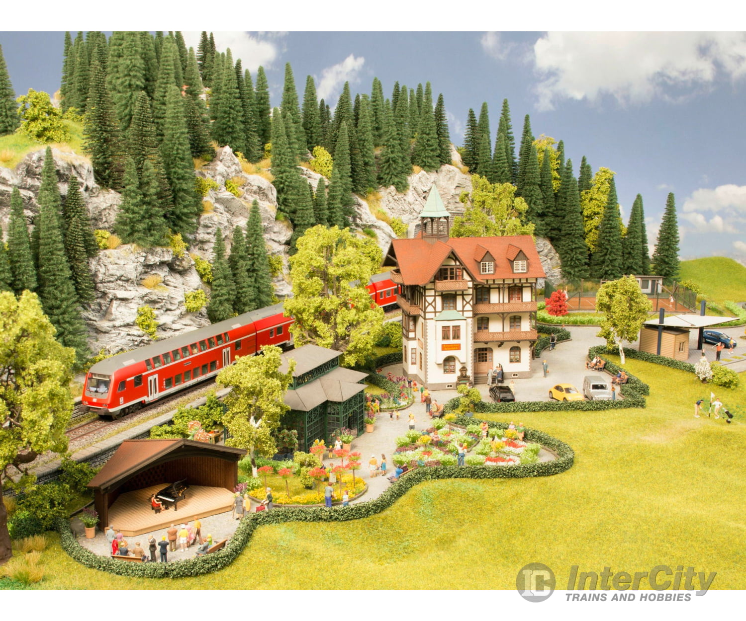 Noch 66407 HO Romantic hotel ’Schönblick’ Structures