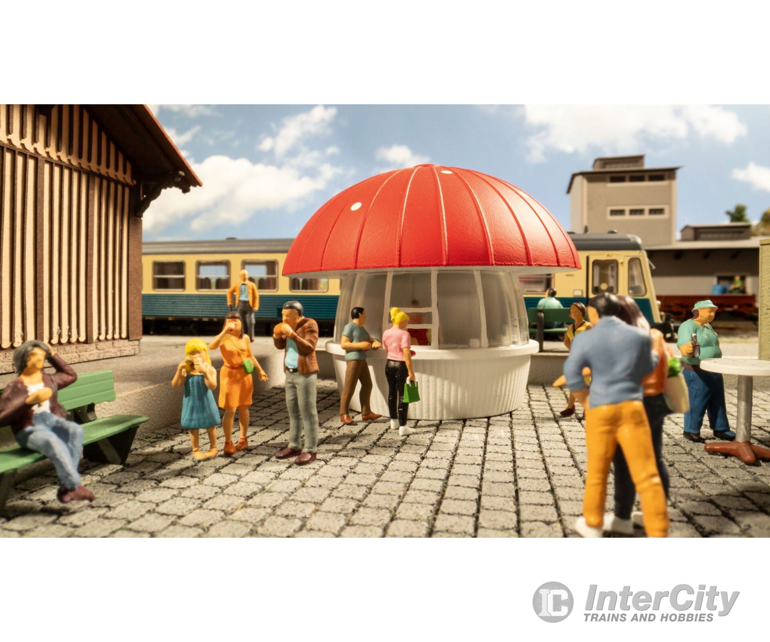 Noch 66460 HO Milchpilz Structures