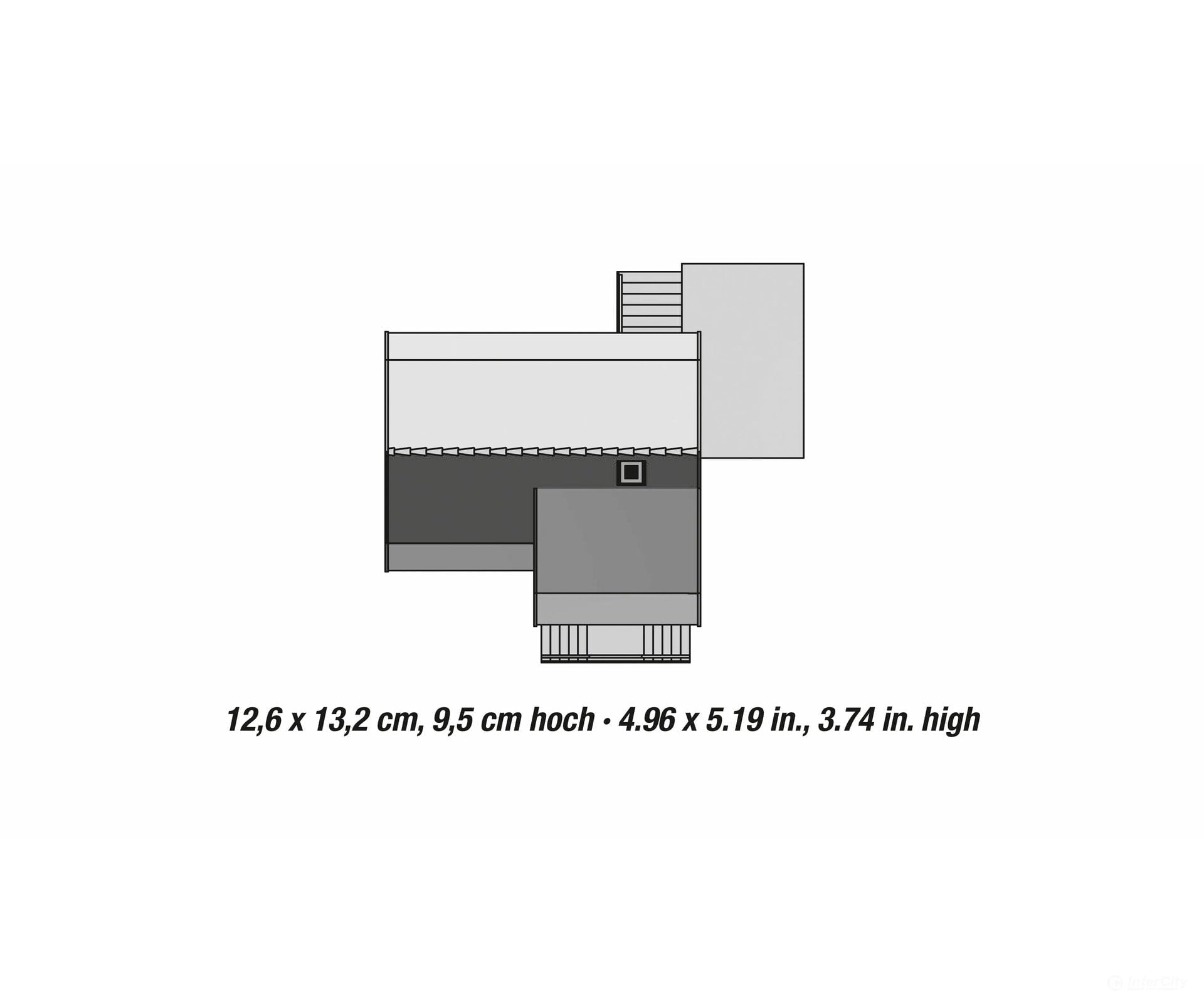 Noch 66606 HO Residential house with Garag Structures