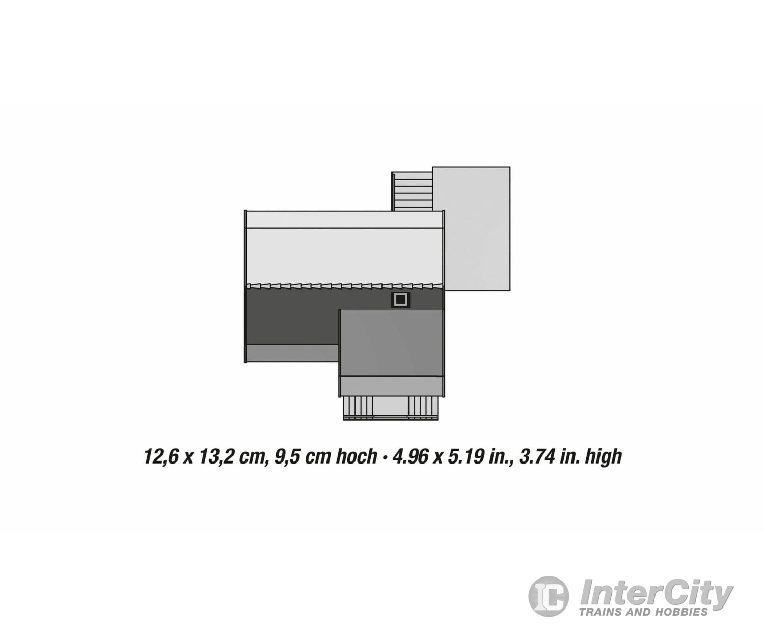 Noch 66606 HO Residential house with Garag Structures