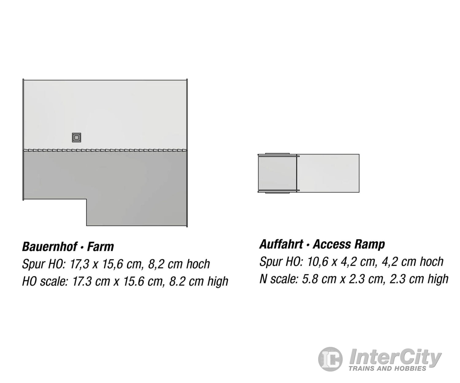 Noch 66714 HO Farm Structures