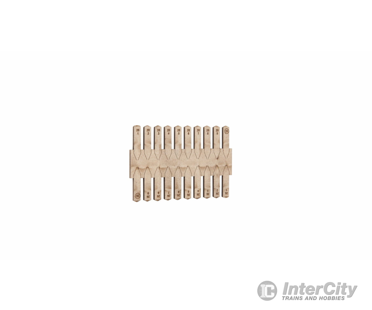 Noch 66811 HO Laser-C. Deco. Set ’Right & Left Along the Tracks’ Structures