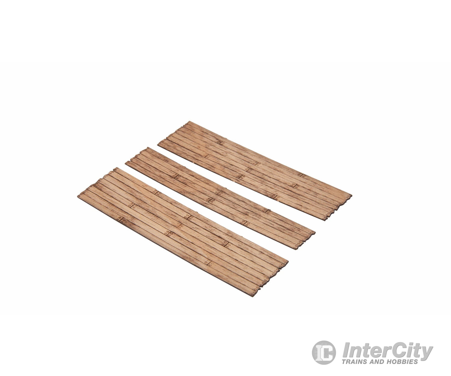 Noch 66811 HO Laser-C. Deco. Set ’Right & Left Along the Tracks’ Structures