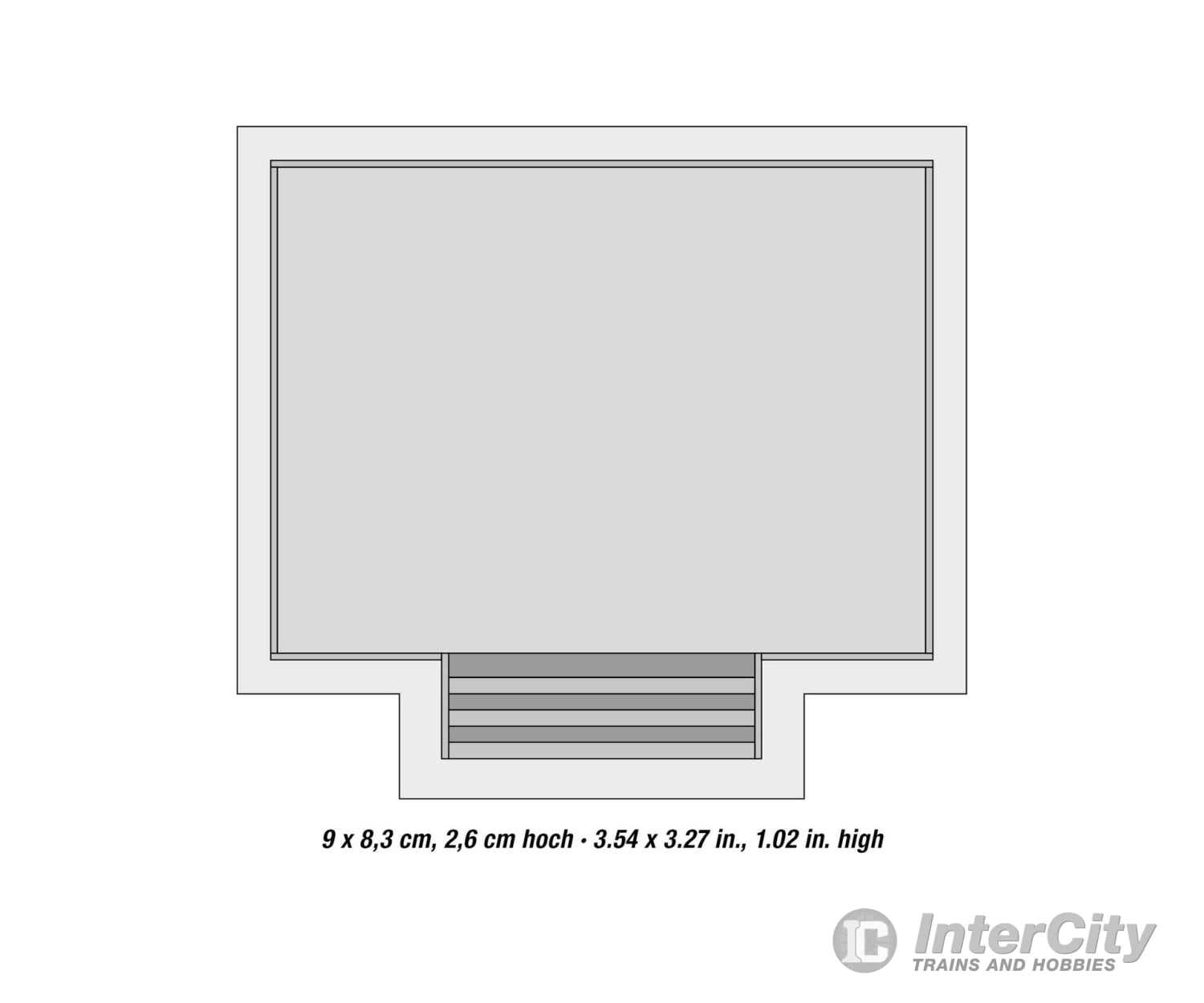 Noch 66826 HO Event Stage with micro-sound Brass Band Structures