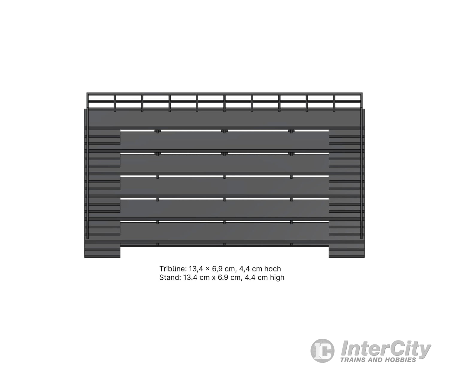Noch 66829 HO Stand Structures