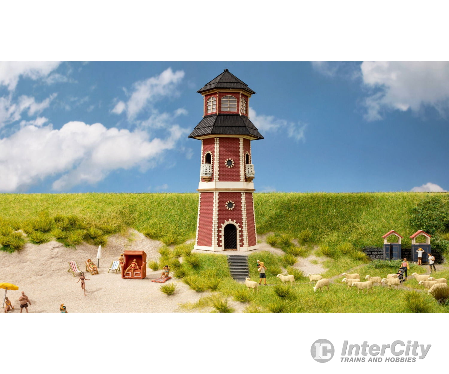 Noch 66831 HO Lighthouse with Light Signal Structures