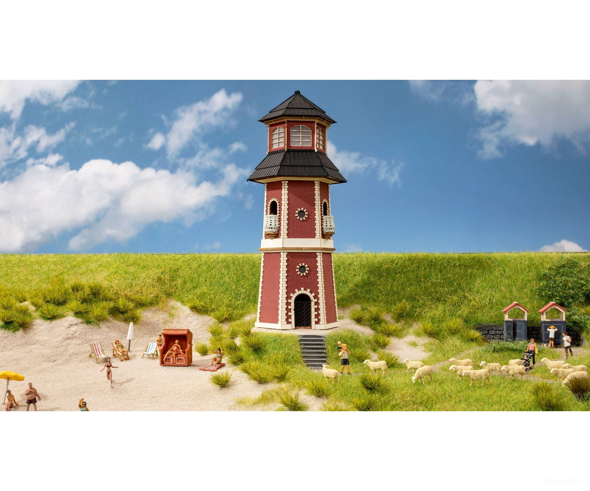 Noch 66831 HO Lighthouse with Light Signal Structures
