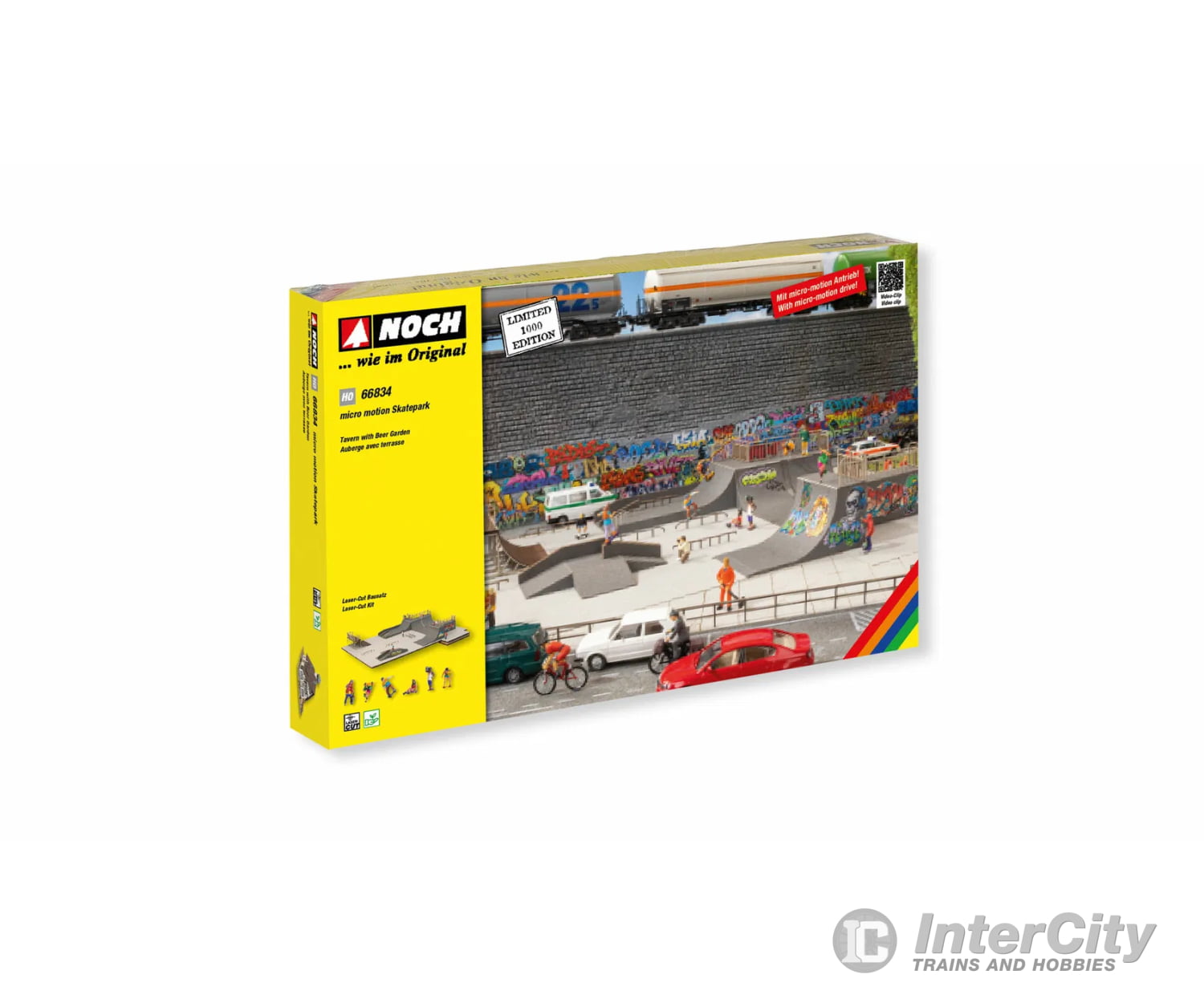Noch 66834 HO Micro-motion Skatepark HO Structures