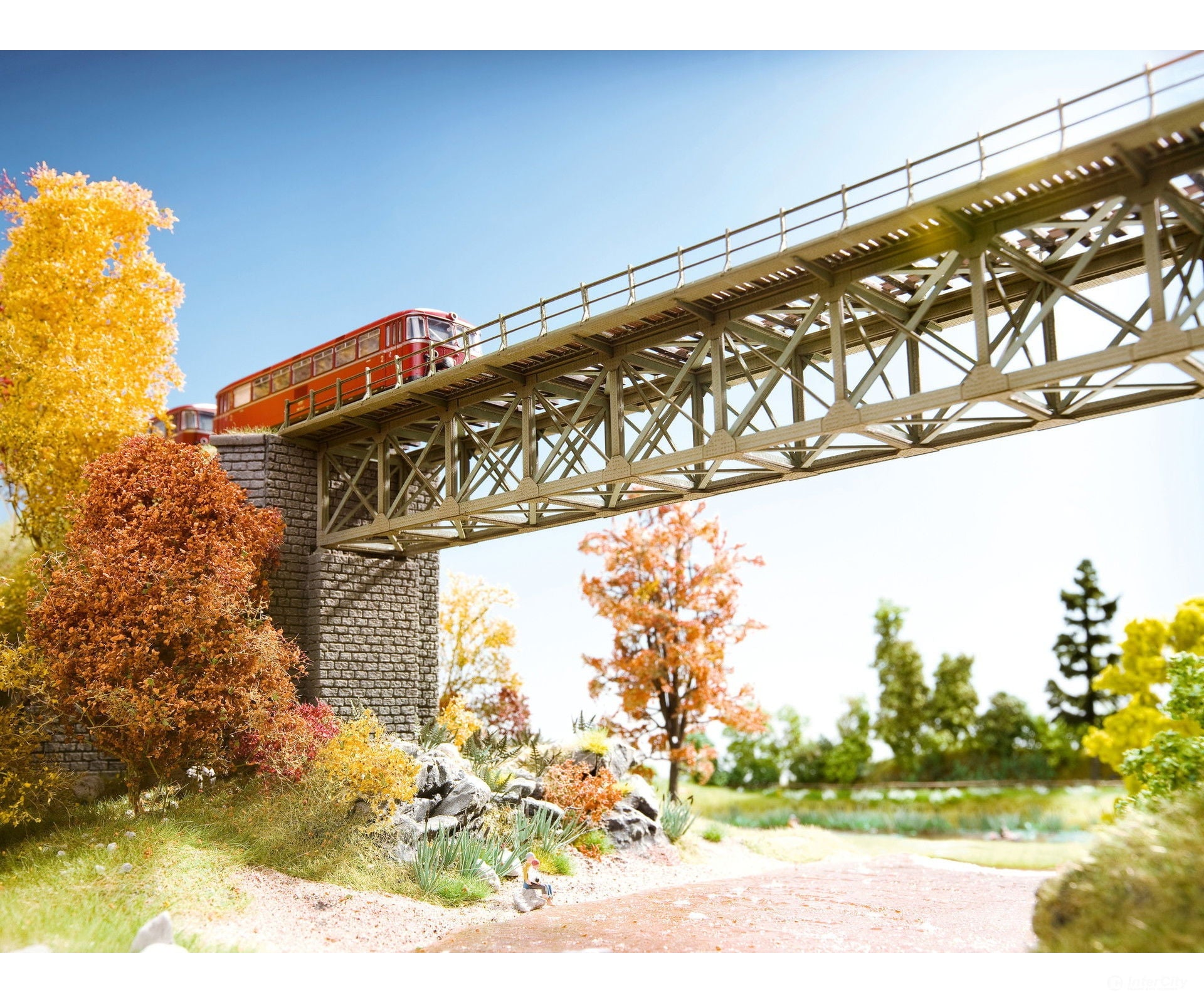 Noch 67010 HO Steel Bridge 18,8 cm long Tunnels & Bridges