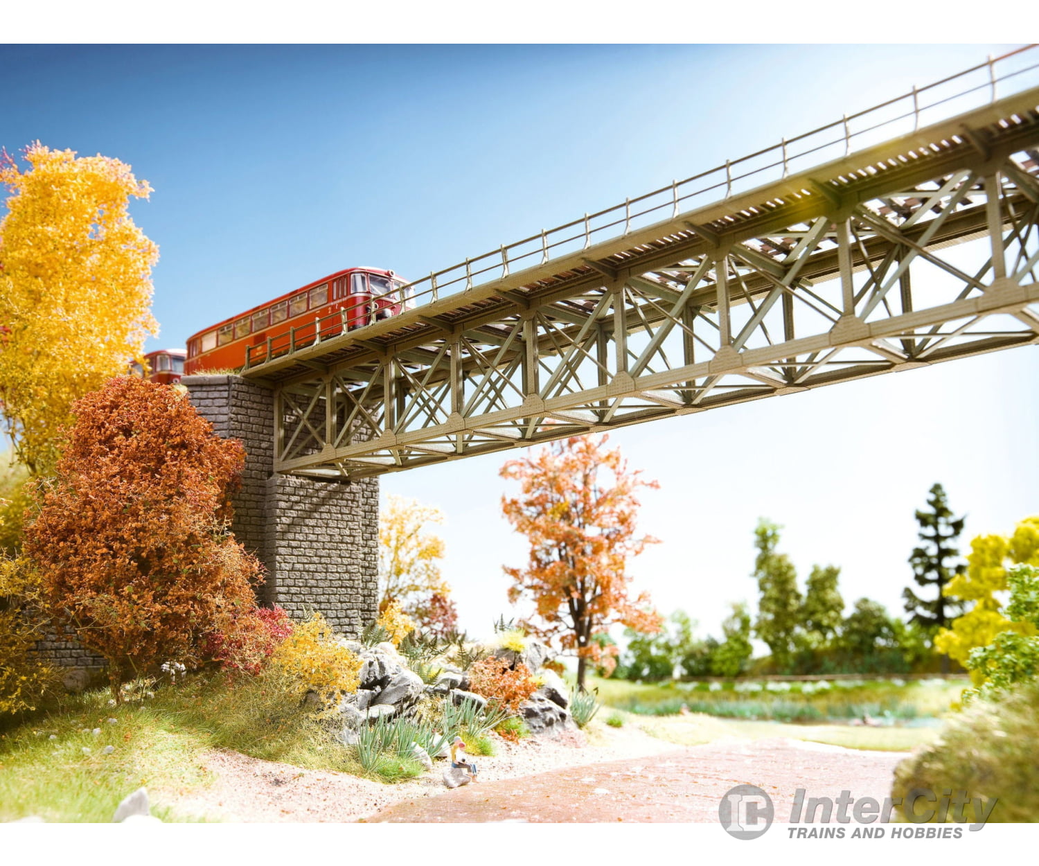 Noch 67010 HO Steel Bridge 18,8 cm long Tunnels & Bridges