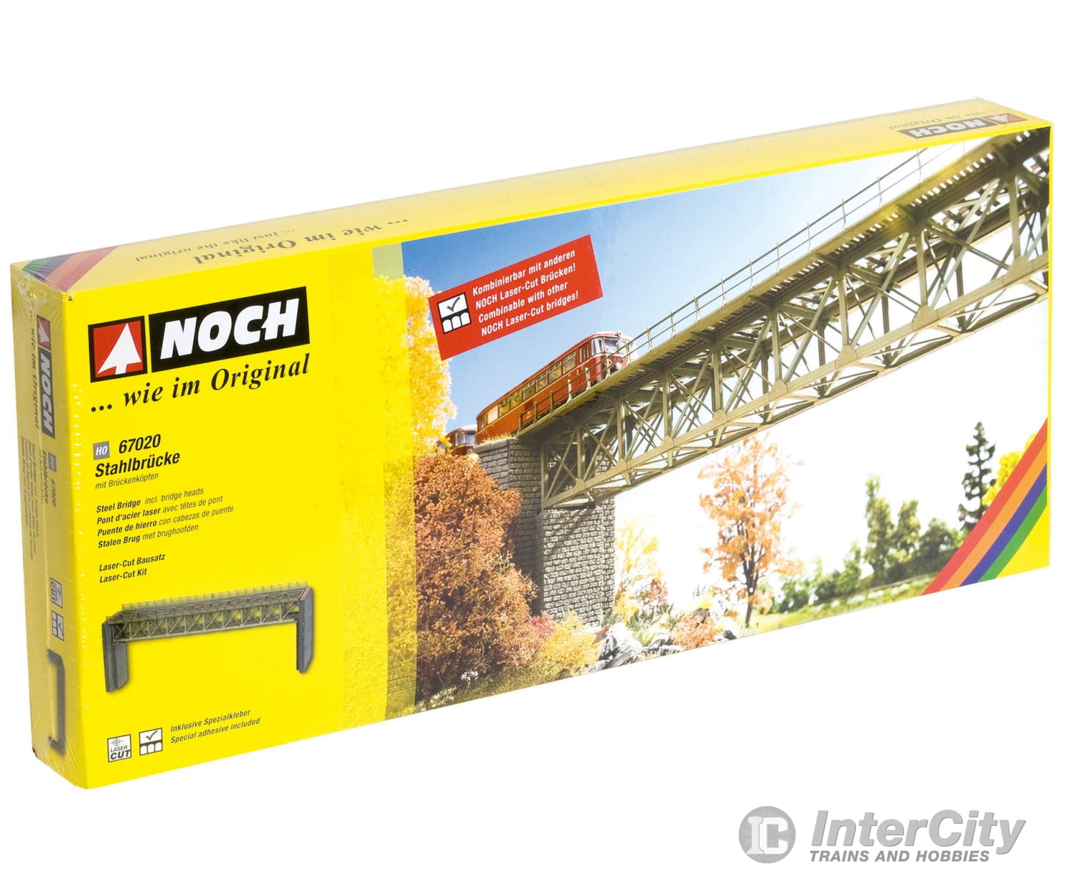 Noch 67020 HO Steel Bridge Tunnels & Bridges